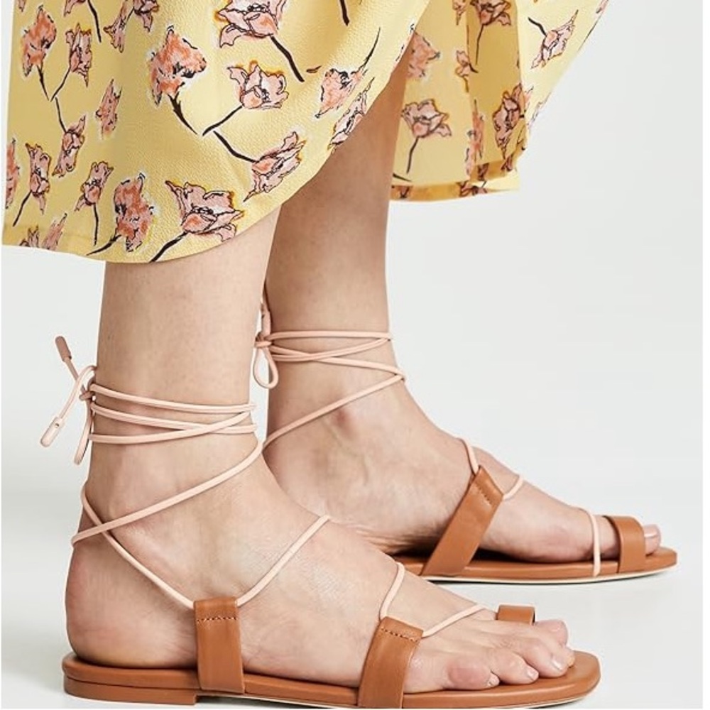 Zimmermann Tan Lace Up Sandals - Sz. 40 - Picture 13 of 16